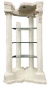 Classical Architectural Mactan Stone Display Stand