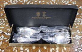 Arthur Price of England Silver-Plated Salad Servers in Box