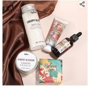 4 x BFF Love Cherry Blossom Spa Gift Box BB Expired