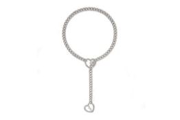 6 x Women's Heart O-ring Slip Chain Necklace L14a