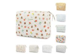 10 x Large Capacity Portable Travel Makeup Bags