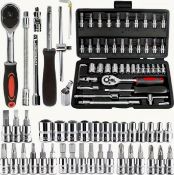 46 Pcs Stainless Steel Tool Set