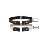 17 x 2 Pieces Adjustable No Buckle Belts For Women Lb42