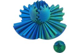 17 x Gear Ball Fidget, 3D Printed Sphere Puzzle L4
