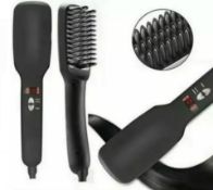Hair Straightener PTC Heating, Ionic Brush L11a