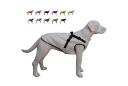 5 x Assorted Waterproof Fleece-Lined Dog Coats - Mixed Sizes Approx RRP £160.00