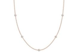 35 x Rosegold Necklace L11a