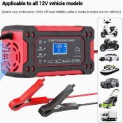 12V 6A Battery Charger For Vehicles, A Trickle Charger And Maintainer L1b