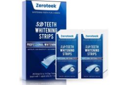 10 x Advanced 5D Snow Whitening Kit, 28 Zero Sensitive Strips L6a