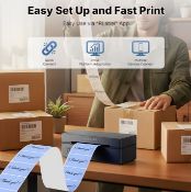 4 x 6 Compact Wireless Label Maker for Small Business & Home