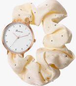 Women's Scrunchie Quartz Watch L4a