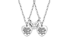 10 x Mother Daughter Necklace Set L14a