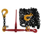 4 X 10MM RATCHET LOADBINDER with 5MTR CHAIN WITH CLEVIS SLING HOOK