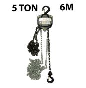 5 TON ACE HAND CHAIN BLOCK WITH 6 METRE HEIGHT OF LIFT