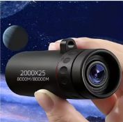 2000X25 HD Monocular Telescope – Compact, Powerful & Crystal Clear Vision Anywhere!