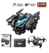 Foldable Smart Drone With HD Camera, Brushless Motor & Obstacle Avoidance – One-Touch Takeoff & L...