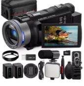 4K UHD 48MP Camcorder With 16X Zoom, WiFi, Touchscreen & Accessories – Pro Video Camera - YouTube...