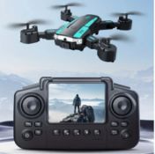 Professional Dual-Camera Drone with 3-Way Obstacle Avoidance & Optical Flow Stability