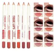 12-Piece Professional Wood Lipliner Set – Waterproof, Soft & Long-Lasting
