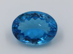Blue Topaz 24.17 Ct