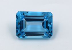 Blue Topaz 20.44 Ct