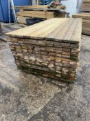 Large Pallet of 200 lengths of treated decking 32mm x 120mm @3.0m