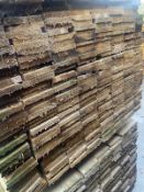 Huge pallet of 320 treated fencing latts 20mm x 130mm @2.4m long