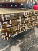 Pallet of 168 lengths of rough sawn treated 47mm x 47mm@3.0m
