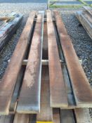 4x Hardwood Dry Sawn Timber African Sapele Boards / Planks