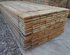 50x Softwood Timber Sawn Mixed Larch / Douglas Fir Boards / Planks / Cladding