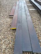 5x Hardwood Dry Sawn Timber African Sapele Boards / Planks