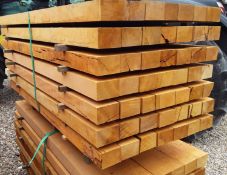 30x Hardwood Timber Sawn African Opepe Posts