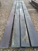 4x Hardwood Dry Sawn Timber African Sapele Boards / Planks
