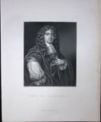 Duke of Lauderdale Scotland 1873 Antique 152 Years-Old Engraving-40