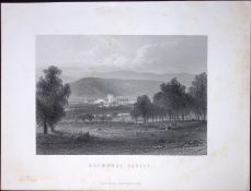 Balmoral Castle Scotland Antique 152 Years-Old Engraving-22