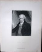 James Watt Scotland 1873 Antique 152 Years-Old Engraving-49