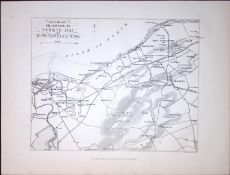 Battles of Prestonpans & Pinkle Scoland Antique 152 Years-Old Print-1