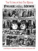 Jack The Ripper Murder of Annie Chapman News Headlines Metal Plaque