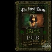 The Irish Pirate Irish Traditional Pub Sign Metal Wall Art