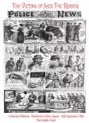 Jack The Ripper Murder of Catherine Eddowes News Headlines Metal Plaque
