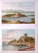 Scotland The Highlands Dunstaffnage & Dudnolly Castle Antique Print-46