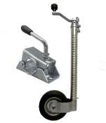 48MM Ribbed Jockey Wheel + Clamp