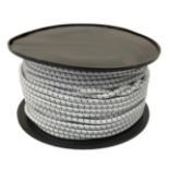 100M Reels Bungee Cord White 6MM Elastic Shock