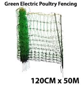 Electric Poultry Netting 120cm x 50 Metres