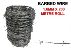 2x Barbed Wires: 1.6MM x 200M