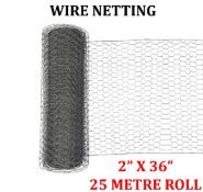 900mm x 25 Metre Wire Netting: 2