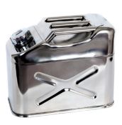 10 Litre Stainless Steel Jerry Cans