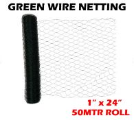 600mm x 50 Metre Green Wire Netting: 1