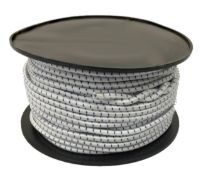 100M Reels Bungee Cord White 12MM Elastic Shock