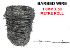 2x Barbed Wires: 1.6MM x 50M